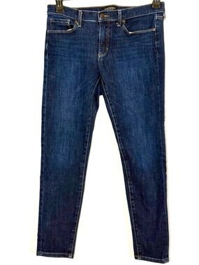 Banana Republic Premium Denim Skinny Jeans Size 28 Dark Wash Stretch Denim
